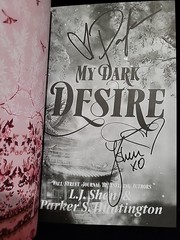 My Dark Desire L. J. Shen Digitally Signed Limited Ed. Slip Case Sprayed Edges