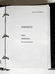 J. Vernon McGee&rsquo;s Notes on the Holy Bible (partially complete, w/binder)