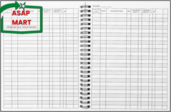 1 Pack Expense Tracker Ledger Book- Finance Book for Home Budget Tracking, Busin