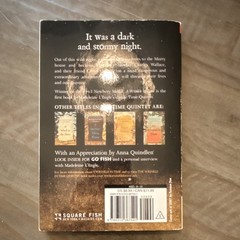 A Wrinkle in Time Quintet by Madeleine L&rsquo;Engle Perfect 2007 Square Fish Novel