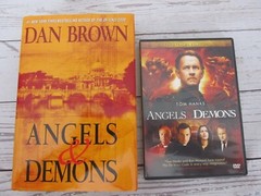 Dan Brown Robert Langdon Series Lot 4 Books Da Vinci Code Hardcover With DVD&rsquo;s