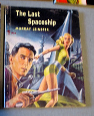 11-1950&rsquo;S SCIENCE FICTION SCI-FI ALIEN-PULP PAPERBACK BOOK-FEAR- L.RON HUBBARD