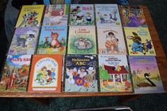 Lot of 15 Vintage Little Golden Books Standard Size 6 5/8 X 7 7/8 Inches