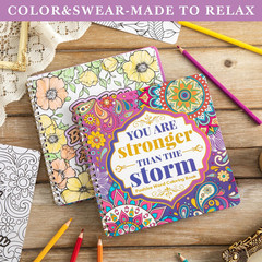 Women&rsquo;S Coloring Book 30 Pages Inspirational Quotes Coloring Books for Adults to