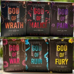 Rina Kent 6 Book Set | Legacy of Gods Series Paperback | English