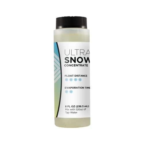 Froggy&rsquo;s Flakes Snow Machine Fluid Concentrate, 8 fl. oz, Ultra-Dry Indoor Fo…