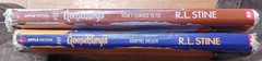 2 Goosebumps Hardcover Hardback 1st Edition Vampire Breath, How I Learned To Fly
