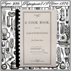 1876 « 76 » A Cook Book 286 Pages