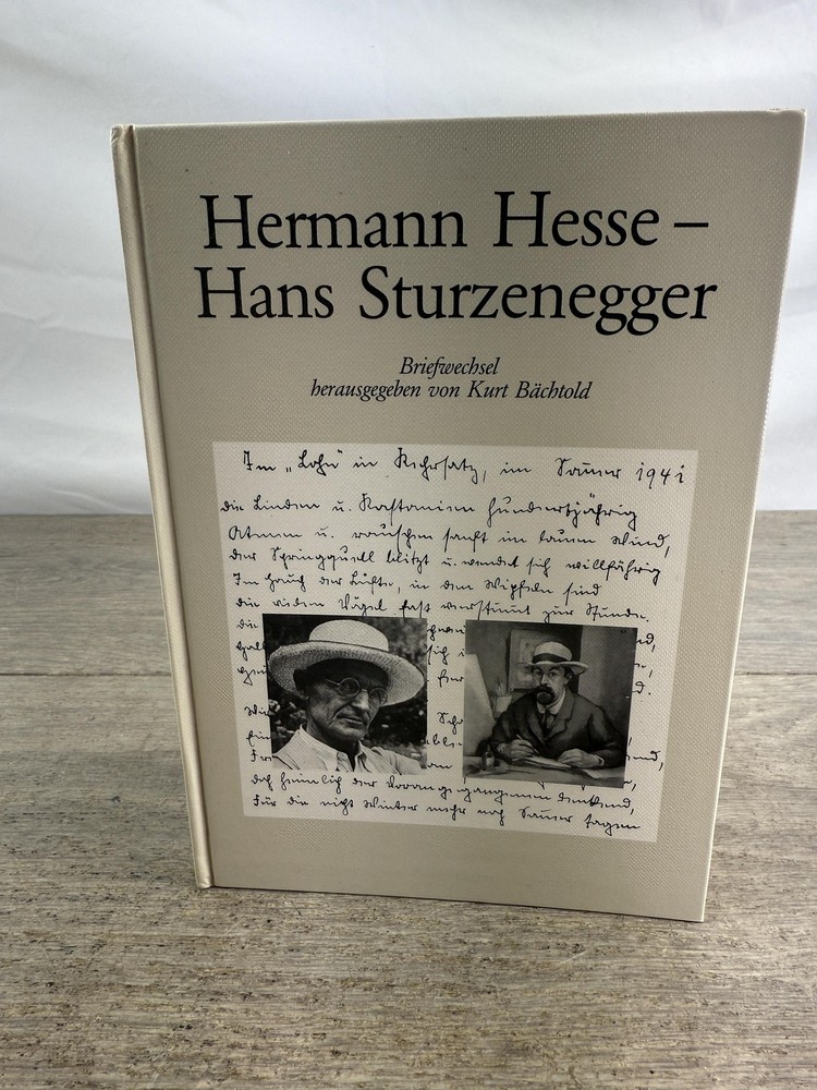 Vintage 1984 Hermann Hesse Letters to Hans Sturzenegger Signed HC Book