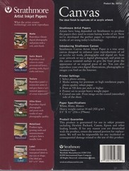Strathmore Canvas Artist Inkjet Paper Ten Sheets 8.5&Prime; X 11&Prime; BRAND NEW SEALED