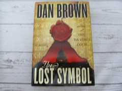 Dan Brown Robert Langdon Series Lot 4 Books Da Vinci Code Hardcover With DVD&rsquo;s