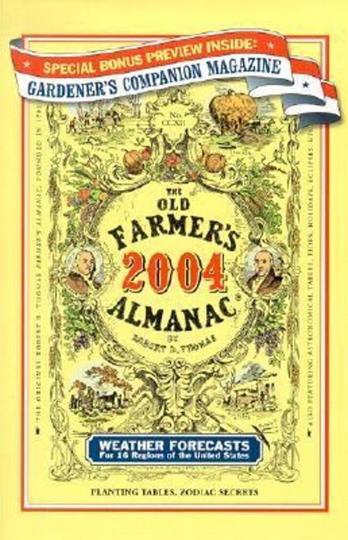 The Old Farmer&rsquo;s Almanac 2004 Hardcover
