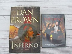 Dan Brown Robert Langdon Series Lot 4 Books Da Vinci Code Hardcover With DVD&rsquo;s