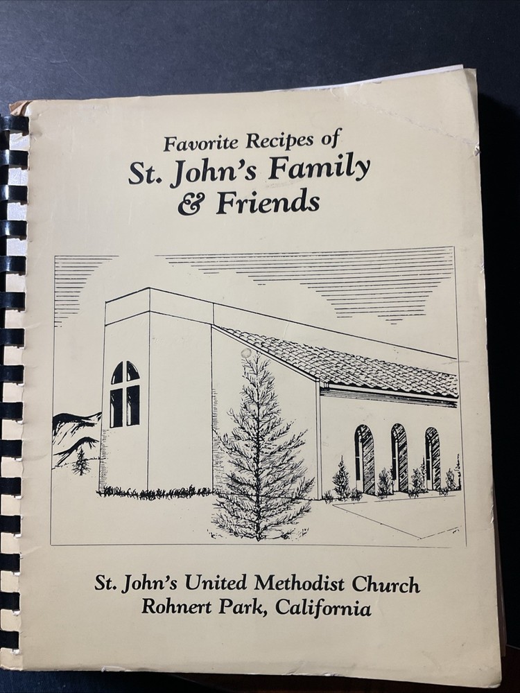 Recipes Baptist Women Southport Florida Cookbook B1496