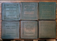 100 yr Old Antique Little Leather Library Books 1920&rsquo;s Redcroft Pick Your Title