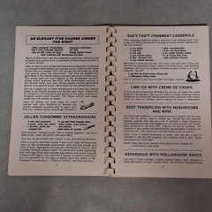 Sue&rsquo;s Kitchen Cookbook Jonesboro Arkansas Restaurant 1989 Edition 76 Pages