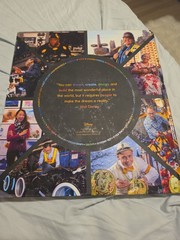 One Day at Disney Coffee Table Size Hardcover Book 12.25 x 12.25&Prime; 228 Pages