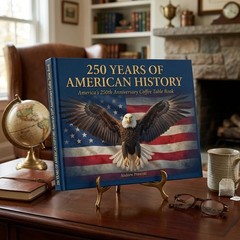 250 Years of American History: America&rsquo;s 250th Anniversary Coffee Table Book