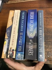 Fredrik Backman Lot of 5 Books Bear Town Man Called Ove Anxious People