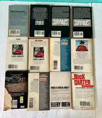Action Lot of 12 Books Survivalist Louis Lamour Thriller Mystery Western 80&rsquo;s