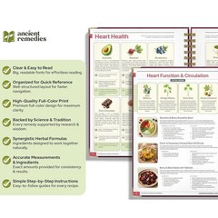 The Natural Handbook Bound For Herbal Remedies And Natural Recipes By Ancient TL