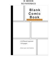 Blank Comic Book: Variety of Templates, , B Bern 2017