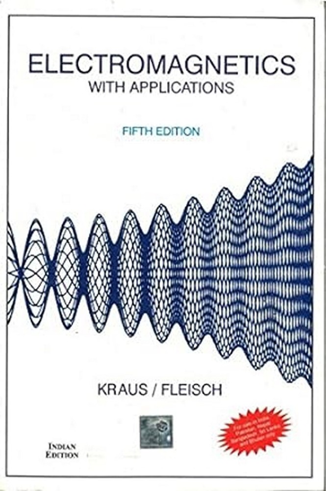 Electromagnetics with Applications by John Kraus 5th INTLED &lsquo;Free Ship from USA&rsquo;