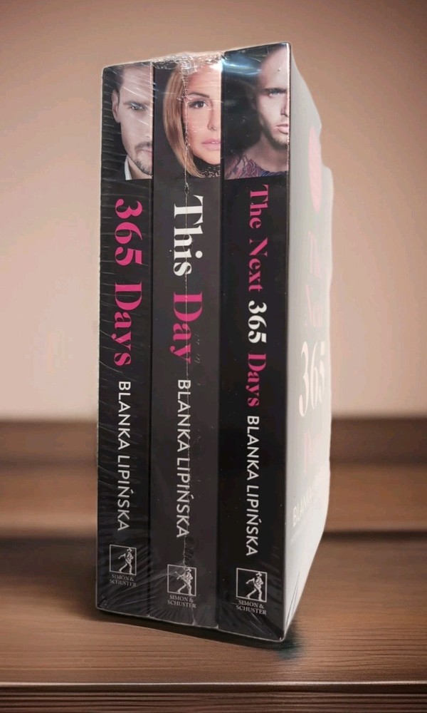 365 Days Trilogy 3 Book Set Blanka Lipinska Fiction Paperback Int&rsquo;l Best Seller
