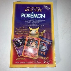 Unbranded Pokemon Collector&rsquo;s Value Guide One Size Yellow Purple