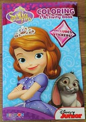 Sofia the First Coloring & Activity Book 8&Prime;x5&Prime; 2013 Stickers