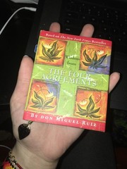 Four Agreements Wisdom Mini Book Hardcover Don Miguel Ruiz Oprah SuperSoul Sunda