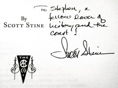 A WAY ACROSS the MOUNTAIN by Scott Stine ~ First Edition ~ SIGNED