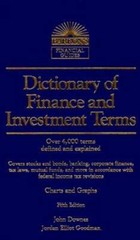 Dictionary of Finance and Investment Terms (Barron&rsquo;s Finan – VERY GOOD