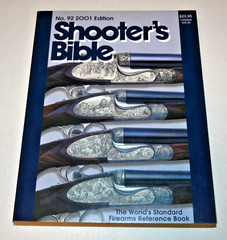 Shooter&rsquo;s Bible No. 92 2001 Edition by Bill Jarrett 576 Pages