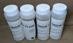 !4PK! Froggy&rsquo;s Flakes Snow Machine Fluid Concentrate, 8 fl. oz, Ultra-Dry Indoor