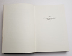 1973 The Watch Repairer&rsquo;s Manual Henry B. Fried Third Edition No Jacket