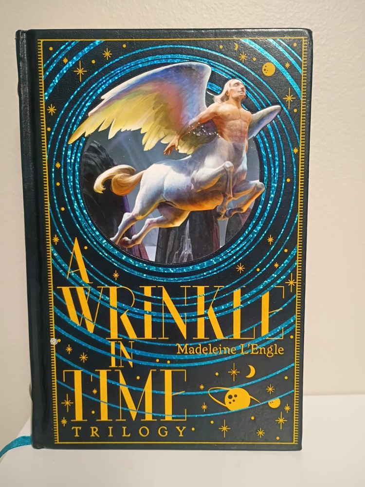 A Wrinkle In Time Trilogy by Madeleine L&rsquo;Engle Barnes & Noble Leather Bound Ed.