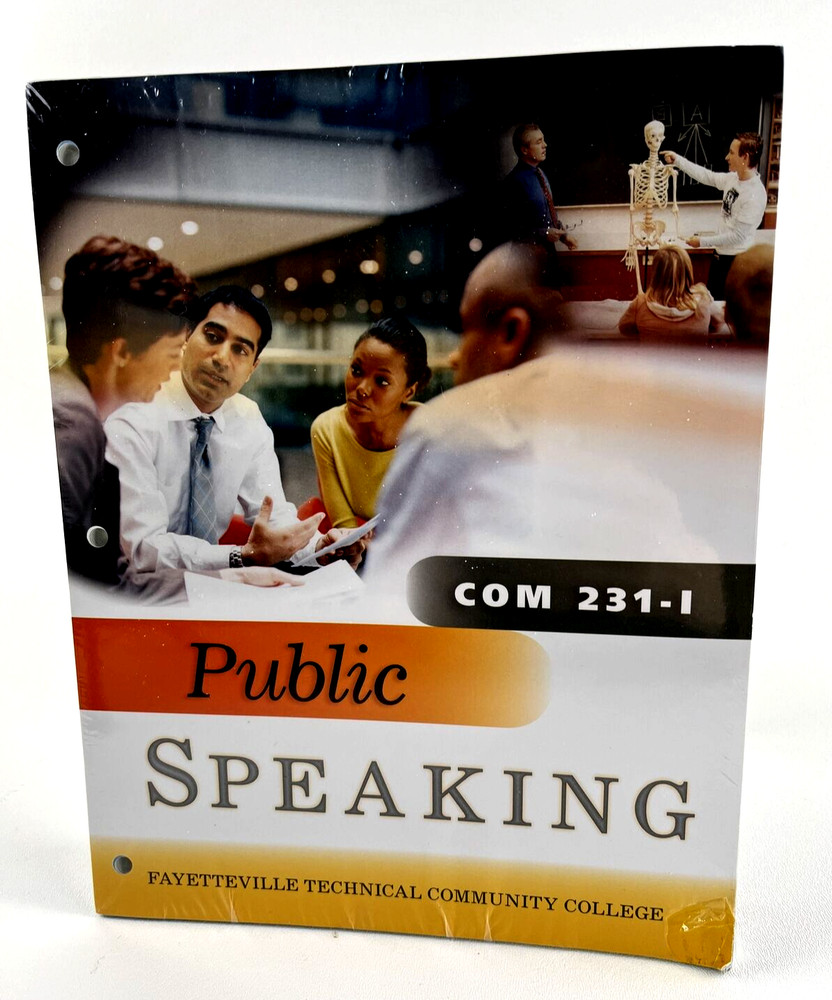 New Loose Leaf Book « Public Speaking » Fayetteville Technical Community College