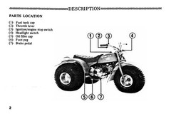 1979 Honda ATC110 Owner&rsquo;s Manual 58 Pages