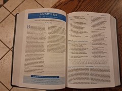 NASB Charles Stanley Life Principles Bible ~Retail $80 BLACK LEATHER SOFT 2nd Ed