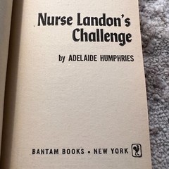 Nurse Landon&rsquo;s Challenge Medical Romance Paperback by Adelaide Humphries 1956