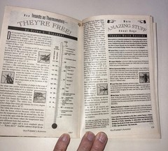 Old Farmer&rsquo;s Almanac lot of 18 years SC Robert Thomas Weather & Southern Edition
