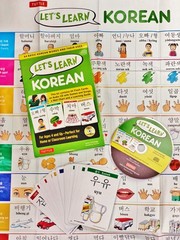 Let&rsquo;s Learn Korean Kit: 64 Basic Korean Words and Their Uses (Flash Cards, Free