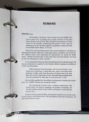J. Vernon McGee&rsquo;s Notes on the Holy Bible (partially complete, w/binder)