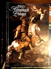 1983 Almanach Polonii Polish Almanac Book History & Travel guid 372 pages