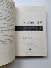 Confidential : How to Uncover Your Competitor&rsquo;s Top Business Secrets Legally 1st