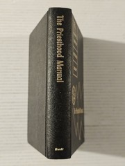 The Priesthood Manual/Pastors Reference Library, HC 1972, RLDS Church. Row 30.