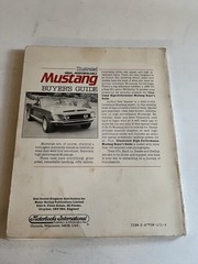 High-Performance Ford Mustang Buyer&rsquo;s Guide 1983 Peter Seesler Motorbooks Good