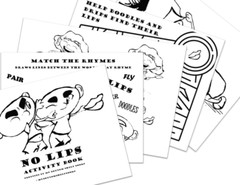 DIGITAL CONTENT- 2025 NO LIPS Coloring and Activity Book-20 Pages PRINTING REQ&rsquo;D