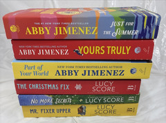 Funny Romance Reads, Lot of 6, Yours Truly, Mr. Fixer Upper, No More Secrets….